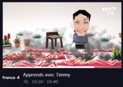 Ecole a la maison sur france 4
